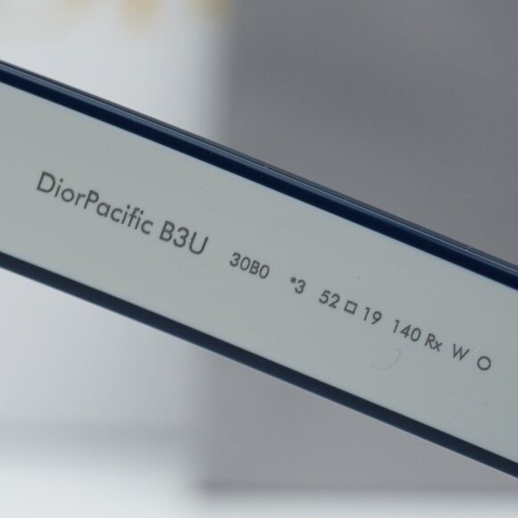 Dior DIORPACIFIC B3U 30B0 Butterfly Sunglasses - Blue/White/Blue main image 10